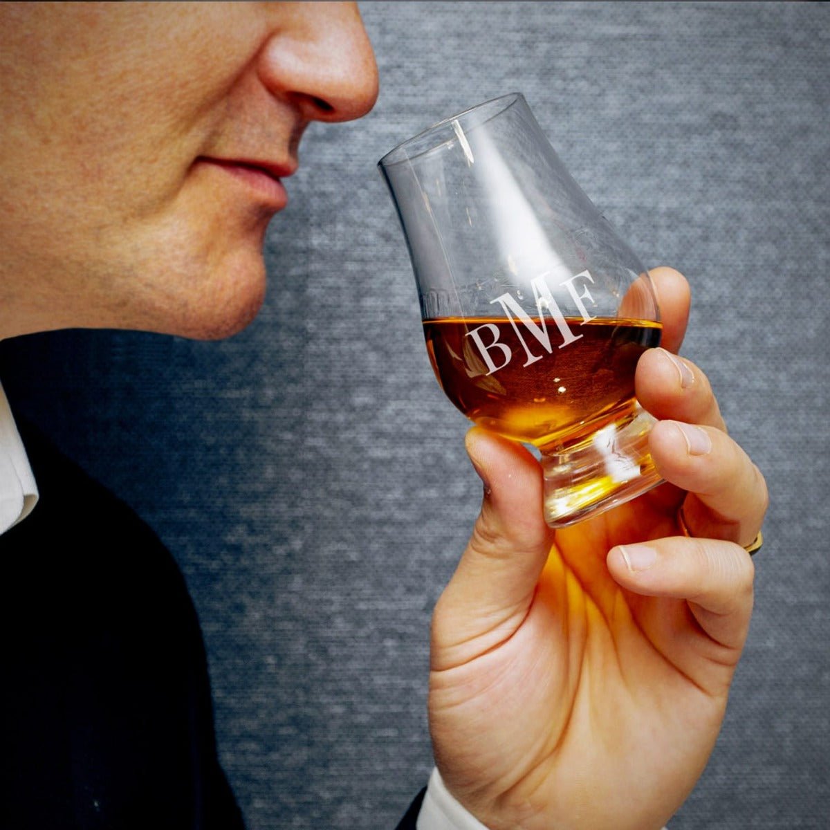 Personalized Glencairn Whiskey Glass