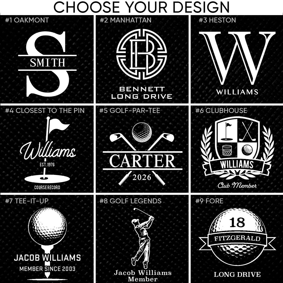 Personalized Golf Gifts for Men