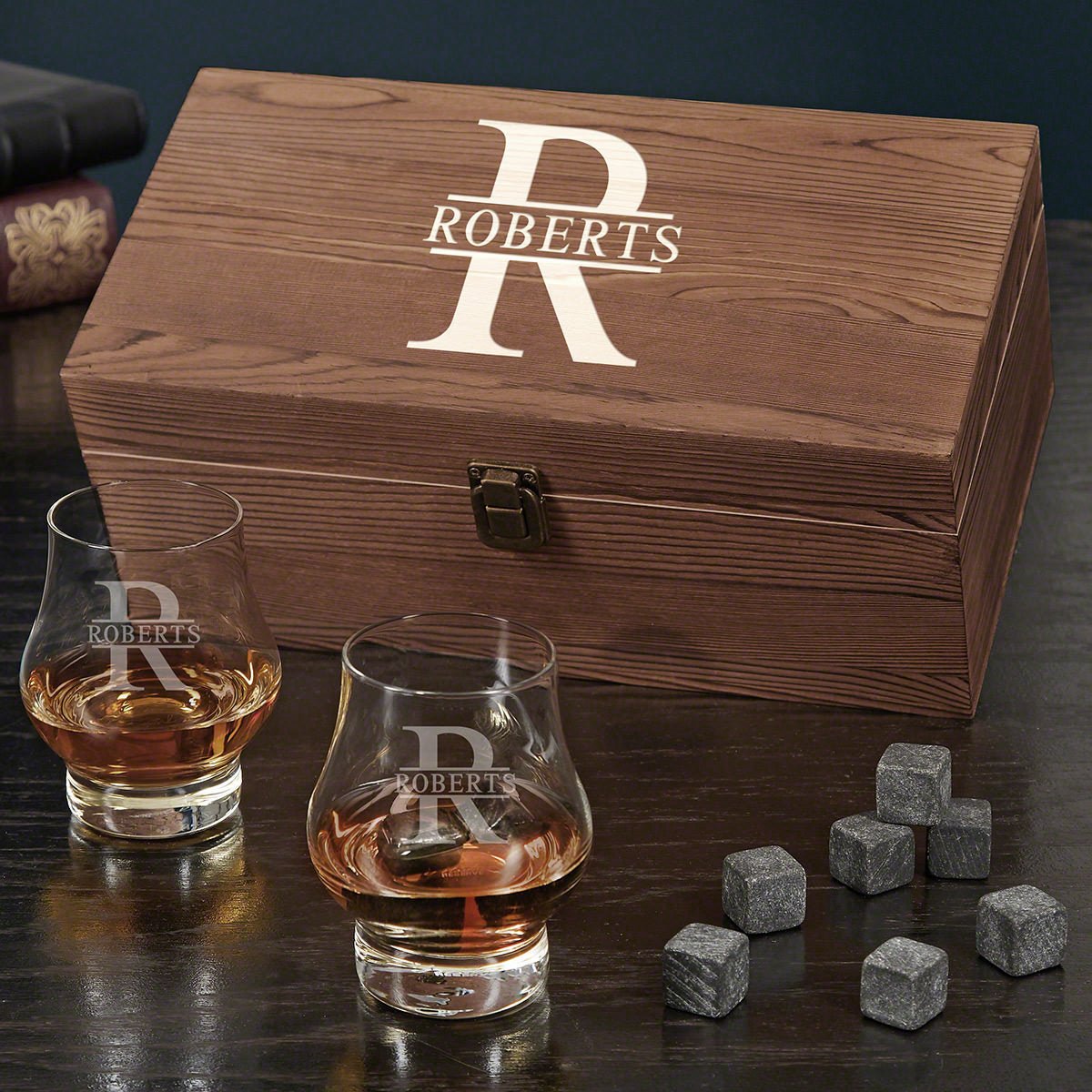 Personalized Official Kentucky Bourbon Trail Whiskey Gift Set