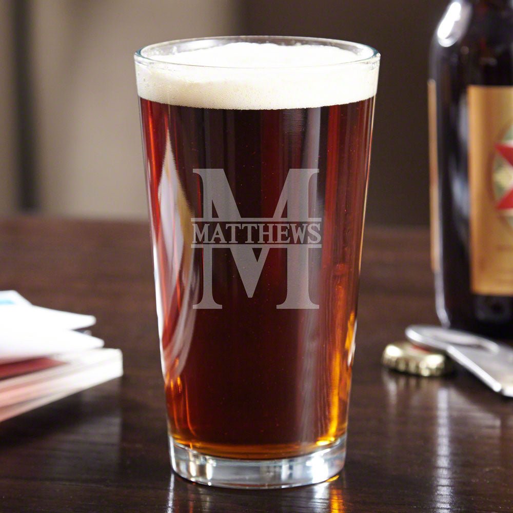 Personalized Pint Glass