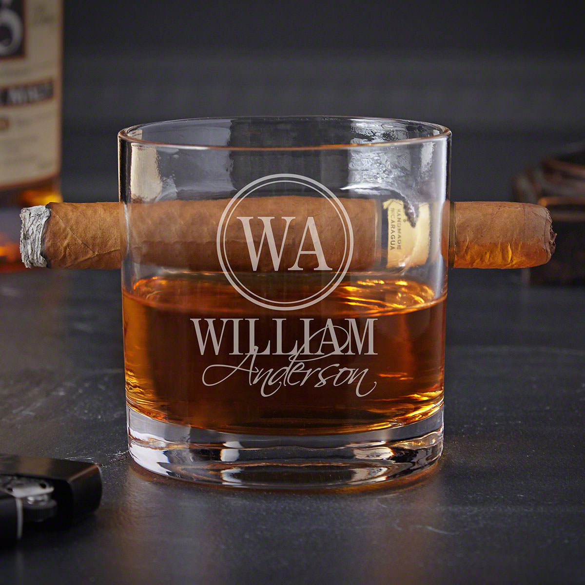 Oxley Round Cigar Glass for Whiskey