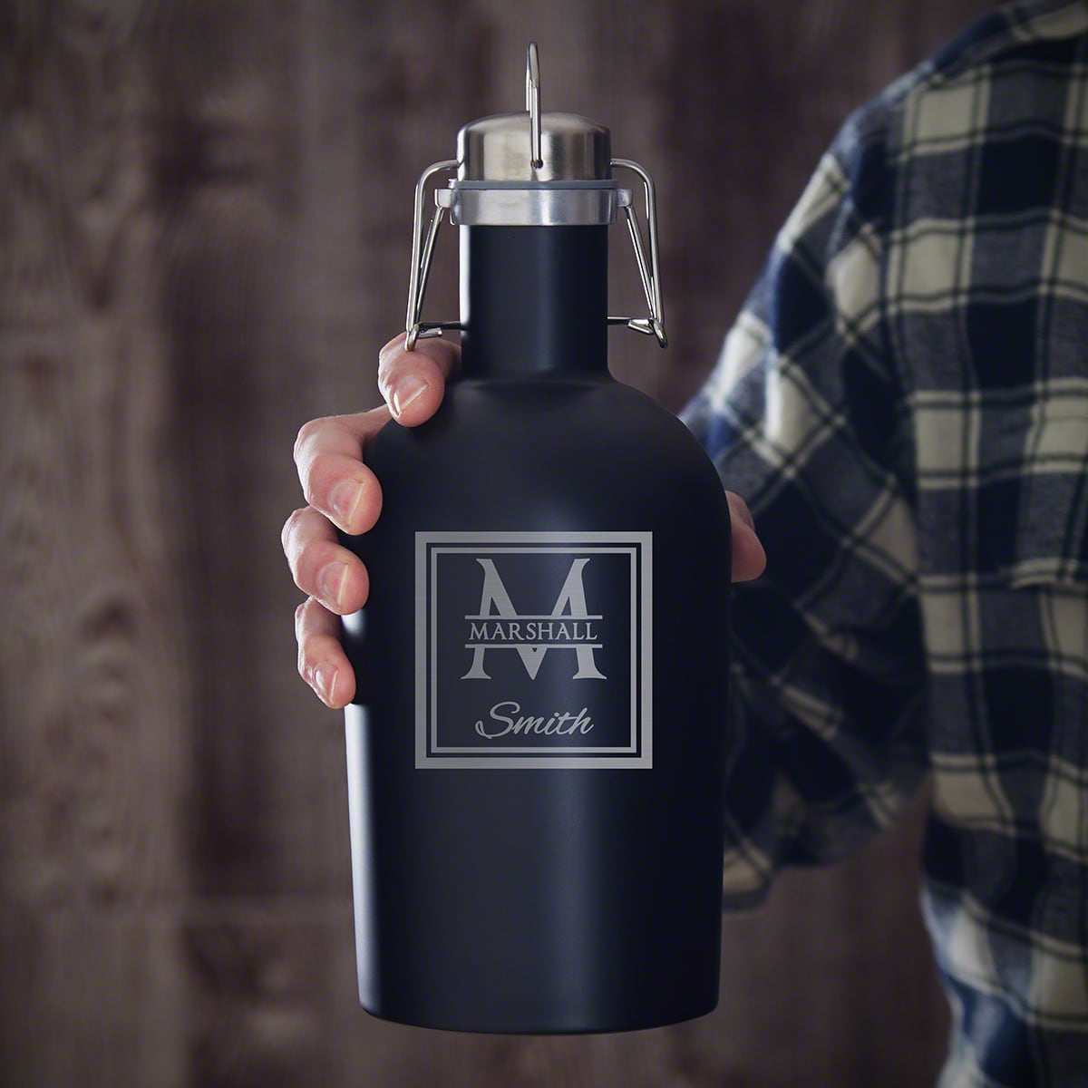 Personalized Stainless Steel Beer Growler