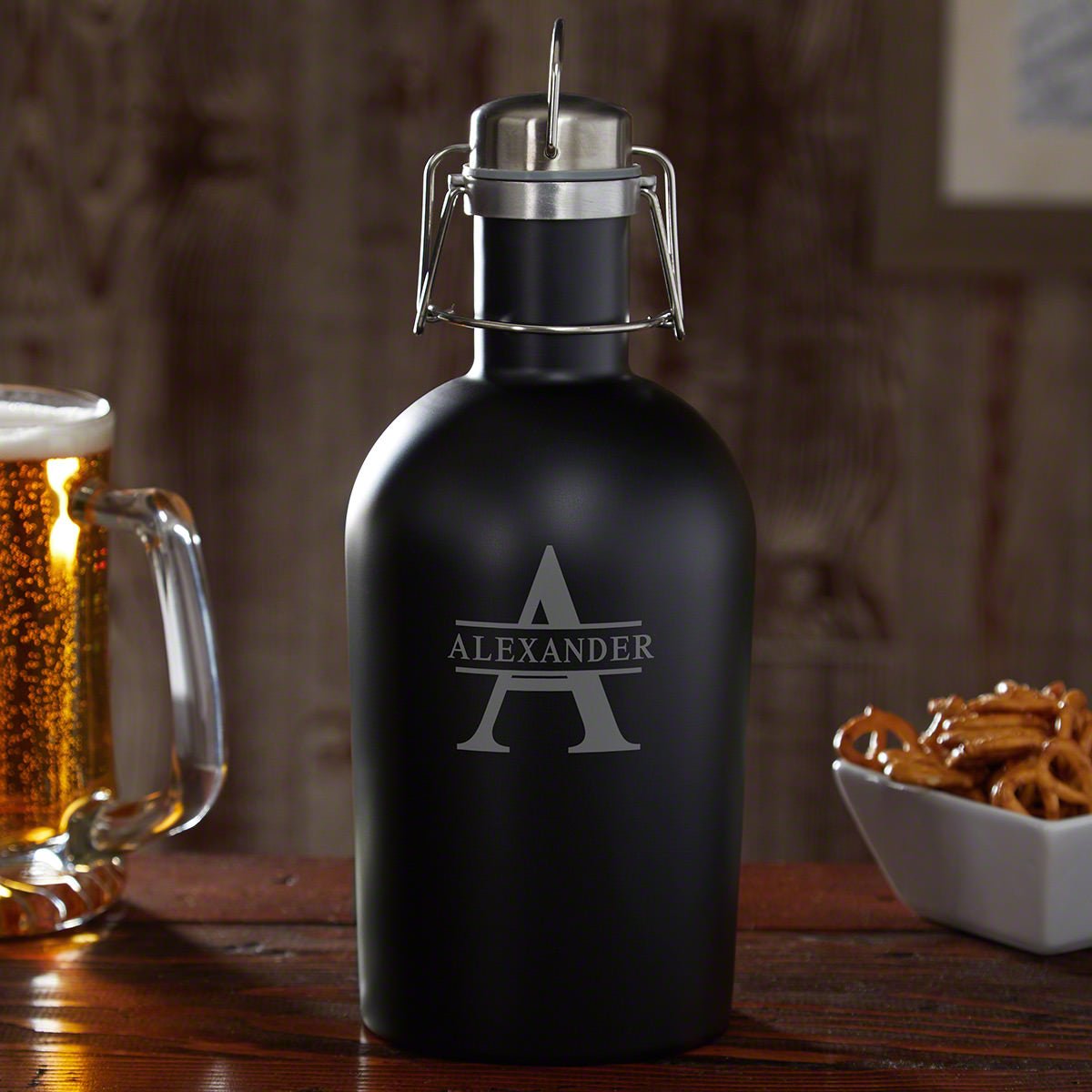 Personalized Stainless Steel Beer Growler