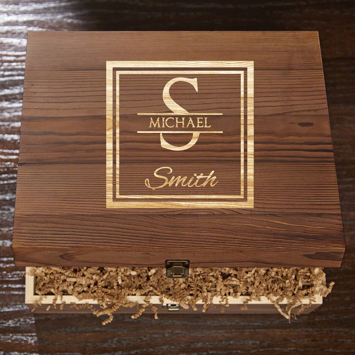 Personalized Wooden Box - Medium