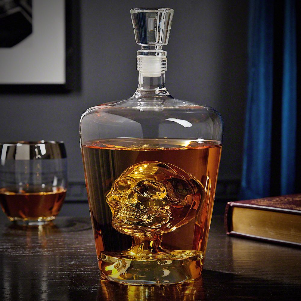 Phantom Skull Decanter for Liquor