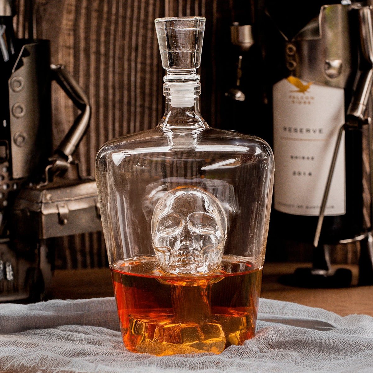 Phantom Skull Decanter for Liquor