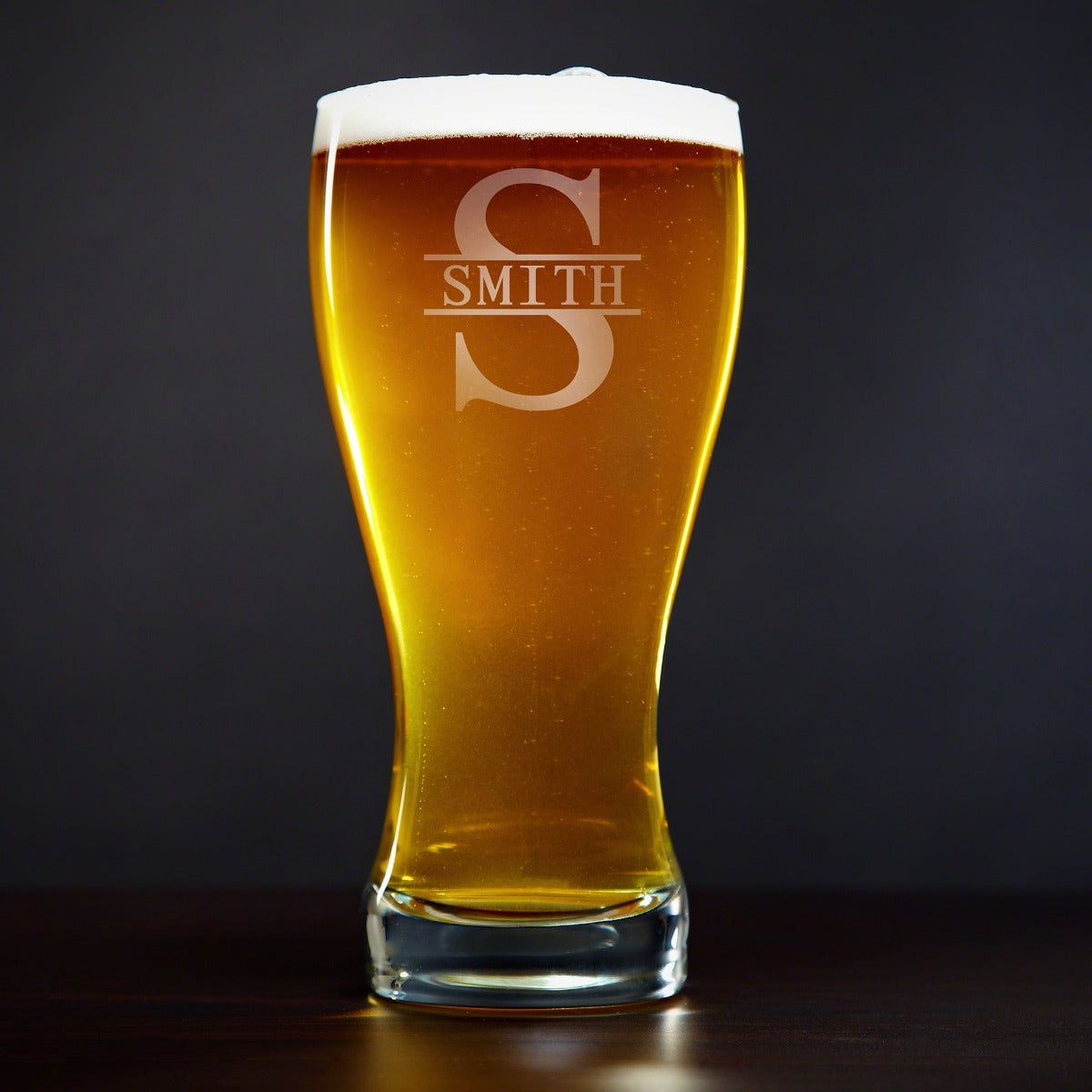 Personalized Pilsner Glass