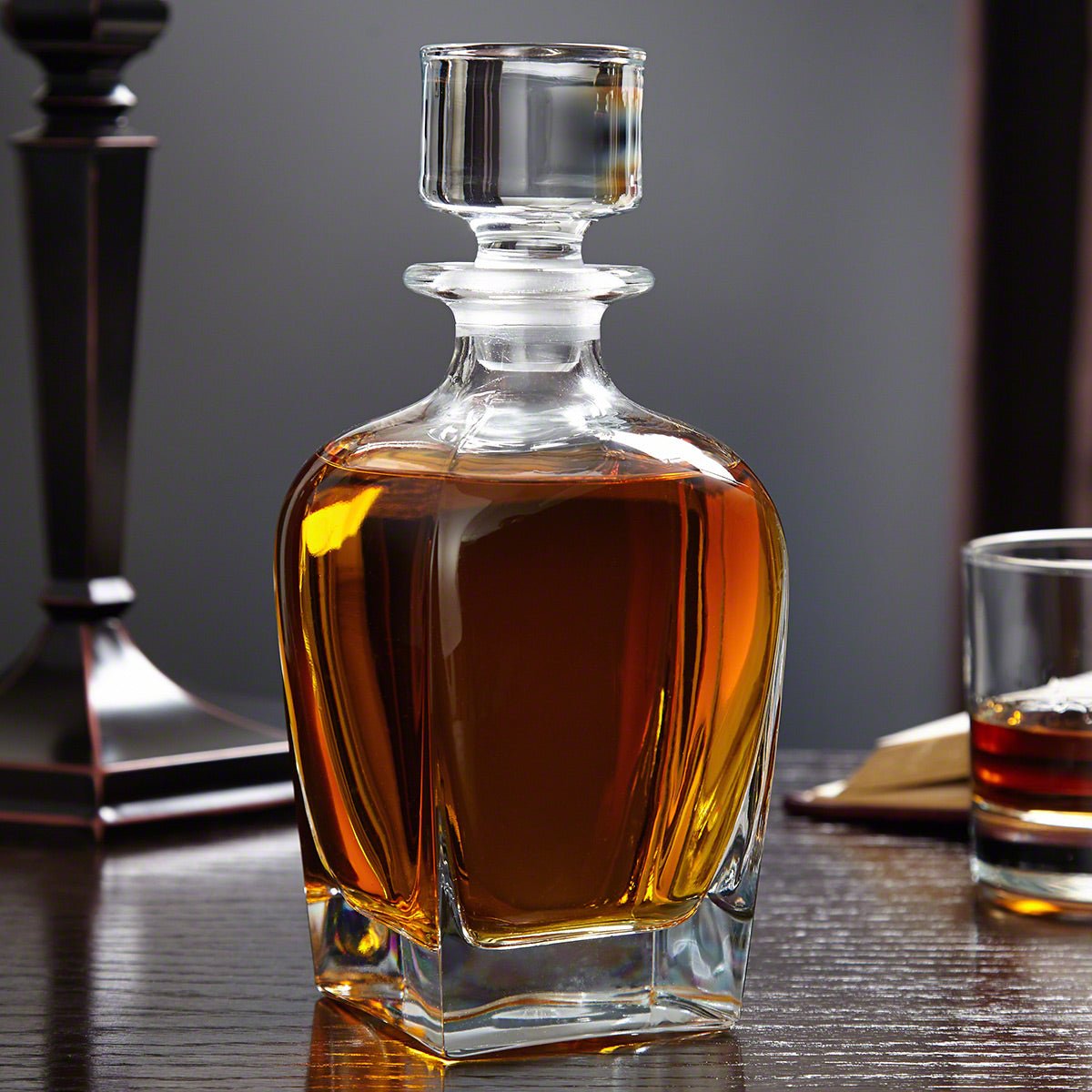 Premium Glass Decanter & Stopper Add - On