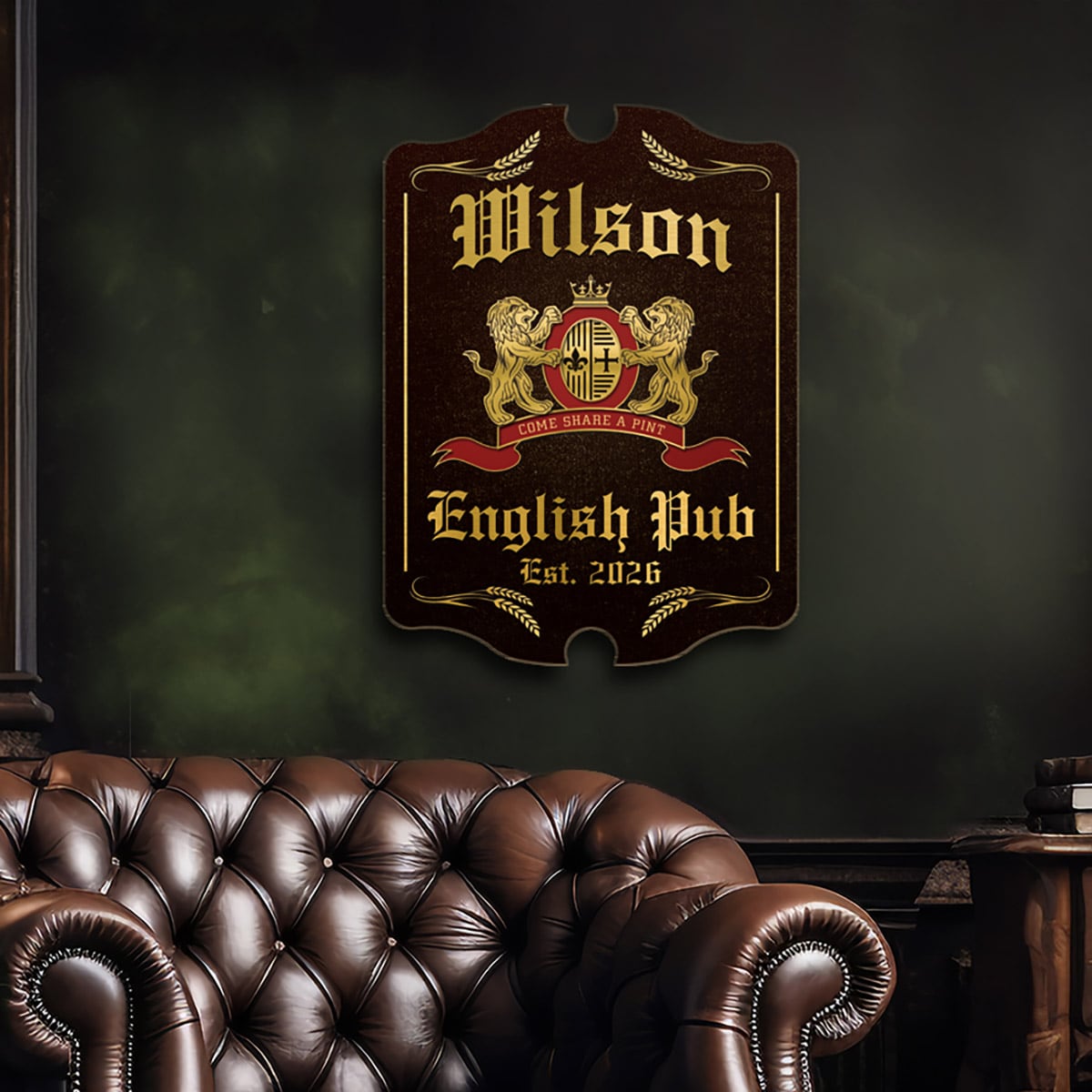 Proper English Custom Pub Sign