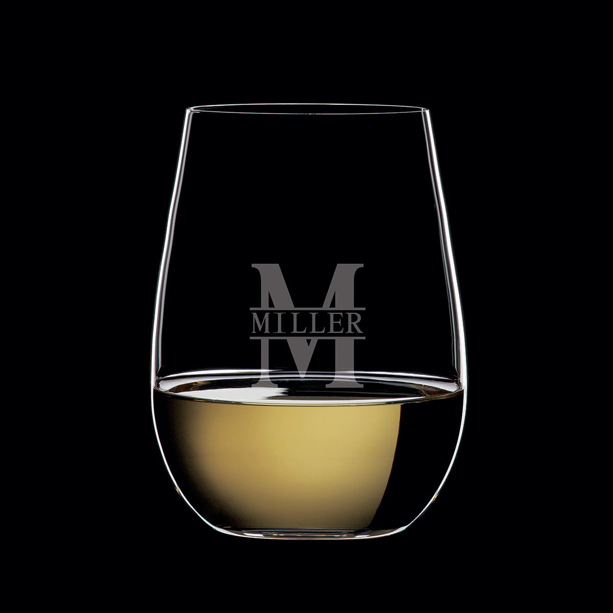 Riedel Stemless Wine Glasses, Chardonnay/White Wine - Set of 2