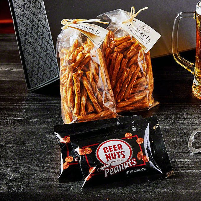 Savory Gourmet Buttered Pretzels & Bar Nuts - 4 PC - Add - on