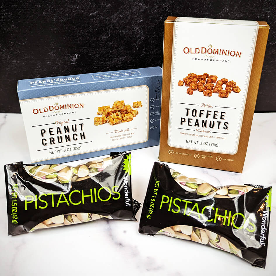 Savory Gourmet Nuts and Snacks Add - On