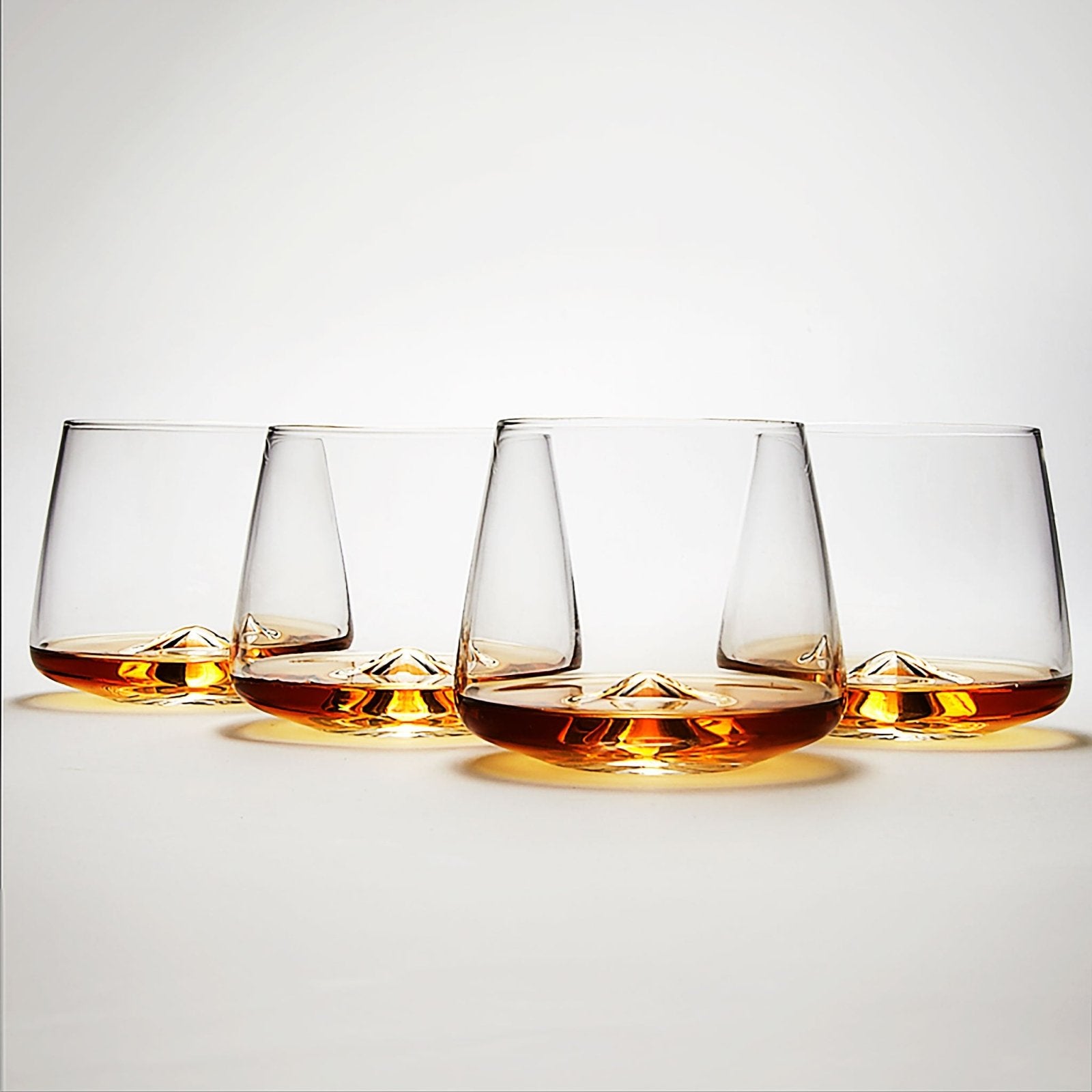 Saxton Aerating Whiskey Glasses, Set of 4