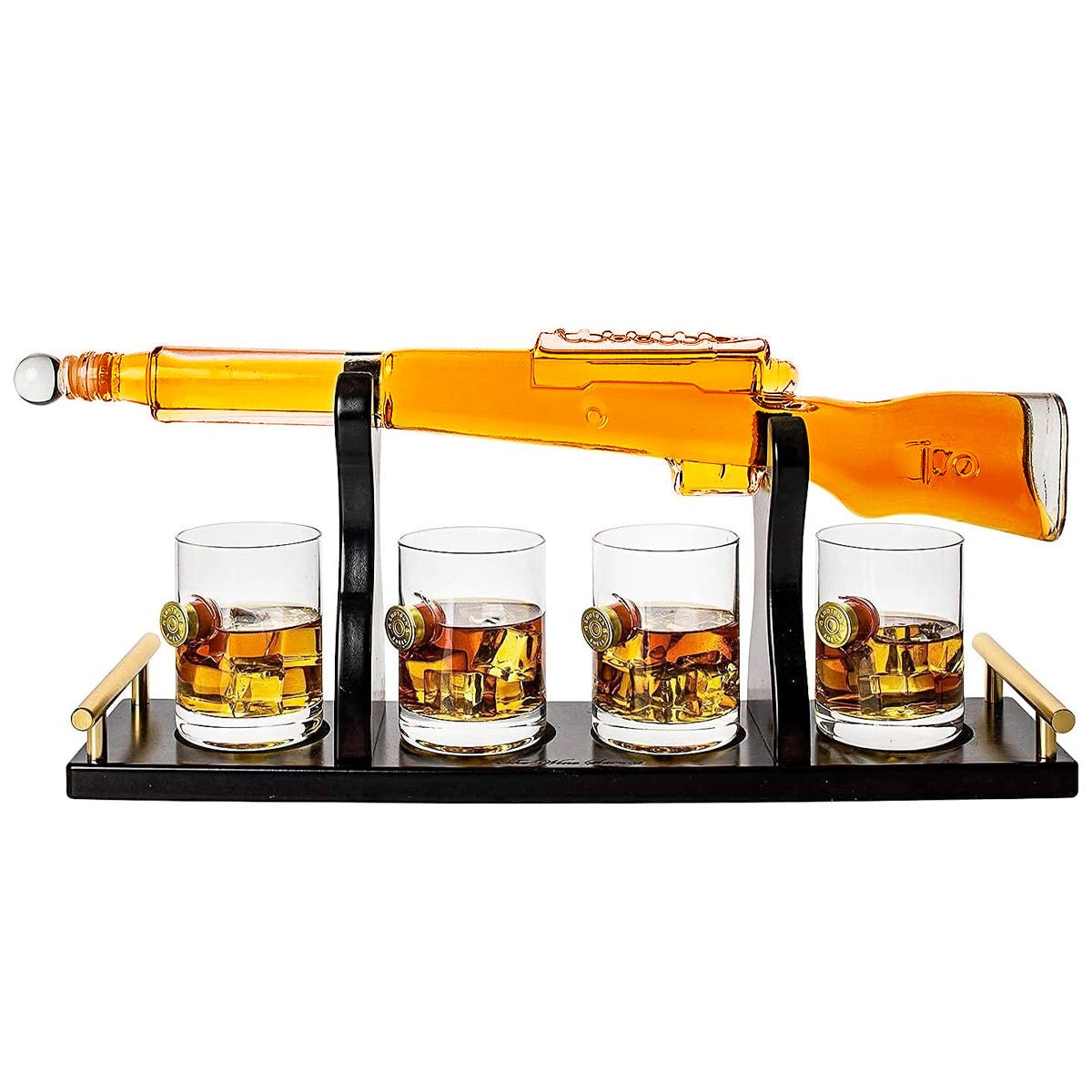 Shotgun Whiskey Decanter Set