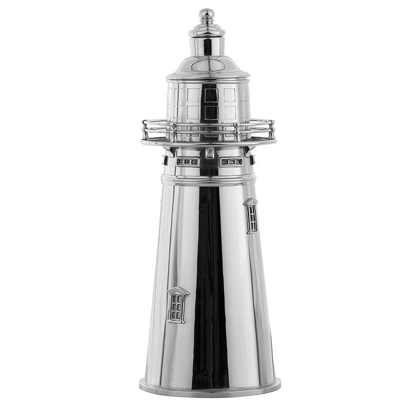 Silver - Plated Lighthouse Cocktail Shaker