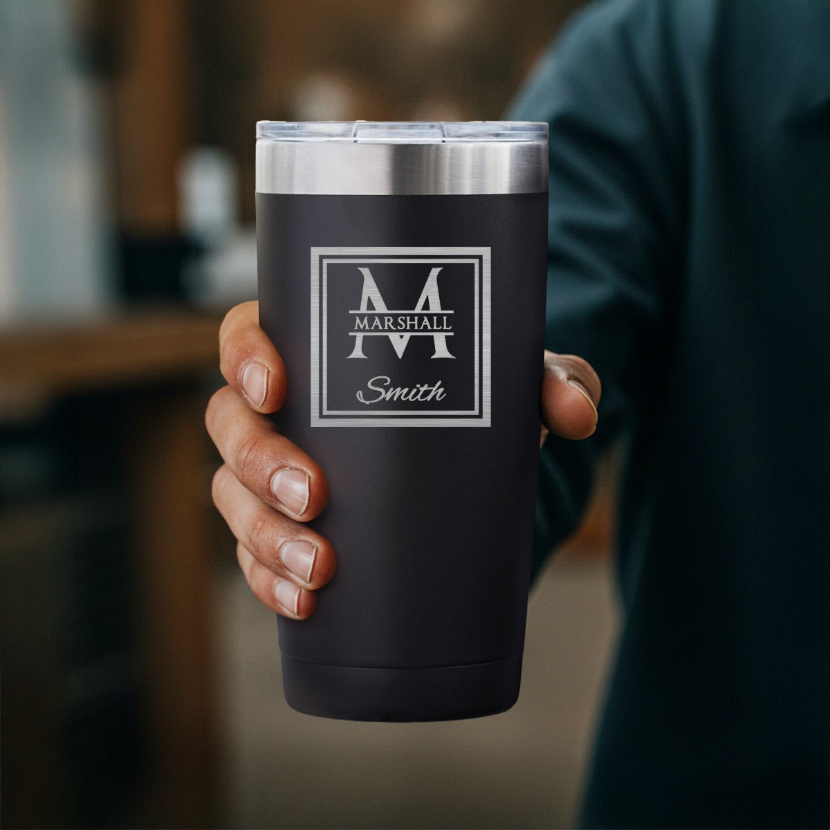 Stainless Steel Insulated Tumbler 20oz Black