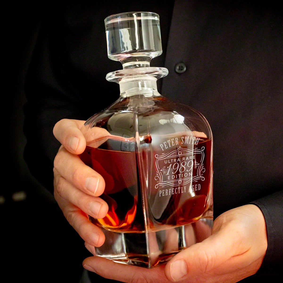 Personalized Draper Whiskey Decanter