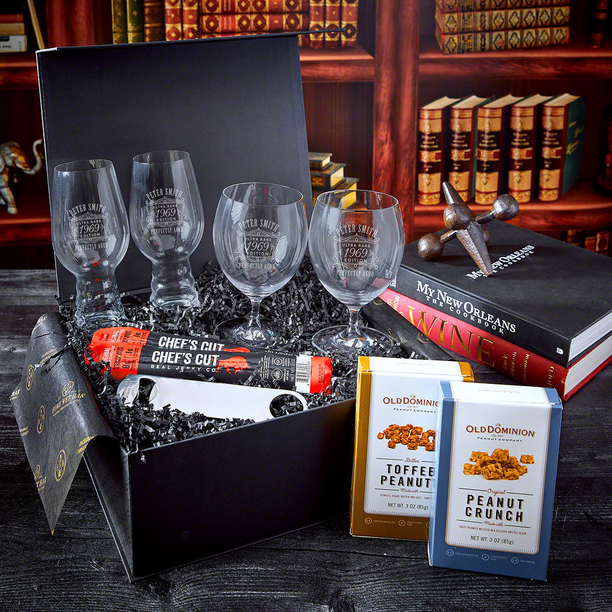 Custom Beer Tasting Experience Glass Gift Set - 10 pc Luxury Boxed