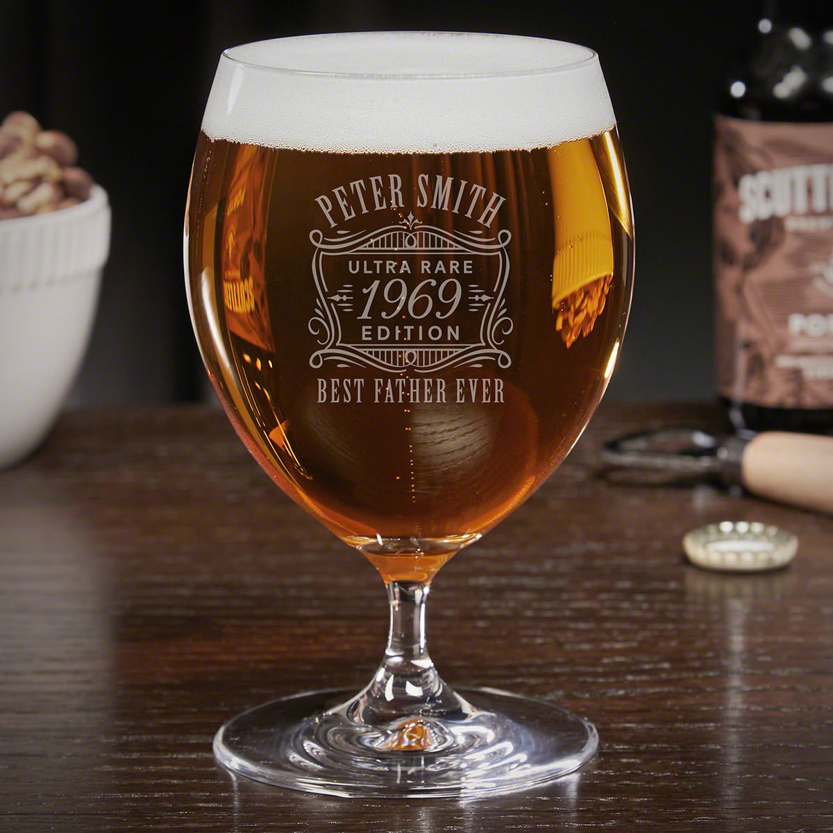 Custom Grand Snifter Beer Glass
