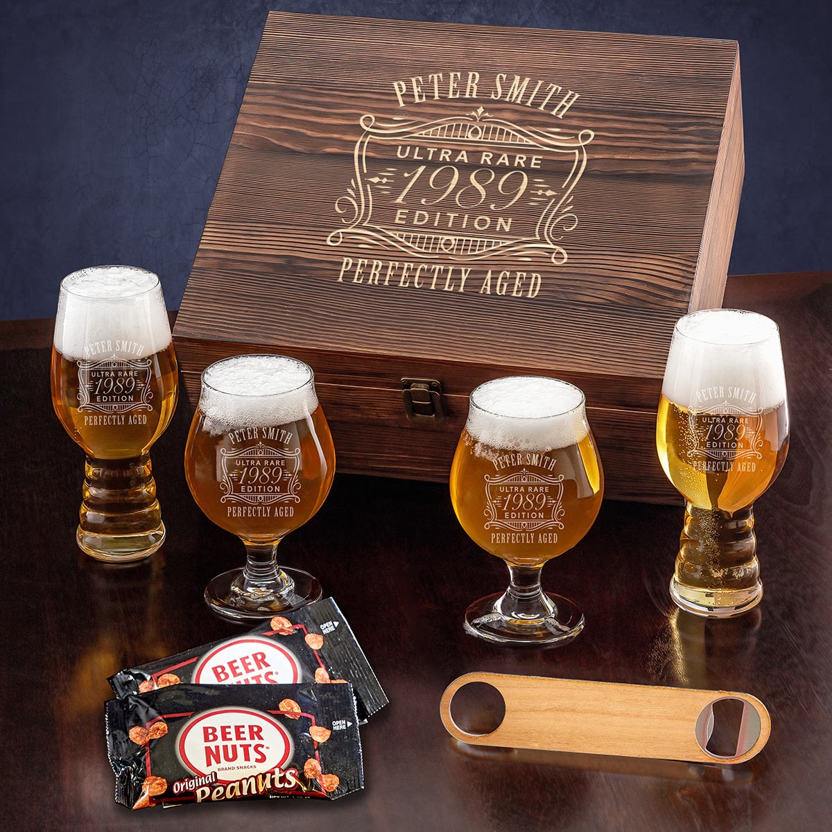 Engraved Ultimate Craft Beer Gift Set - 8pc Boxed