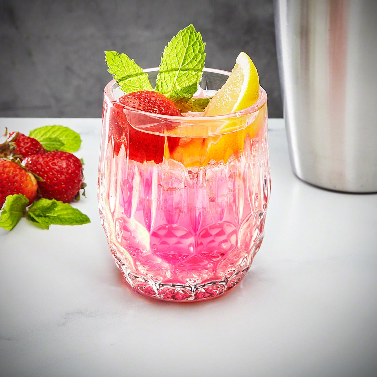 Roosevelt Crystal Cocktail Glass