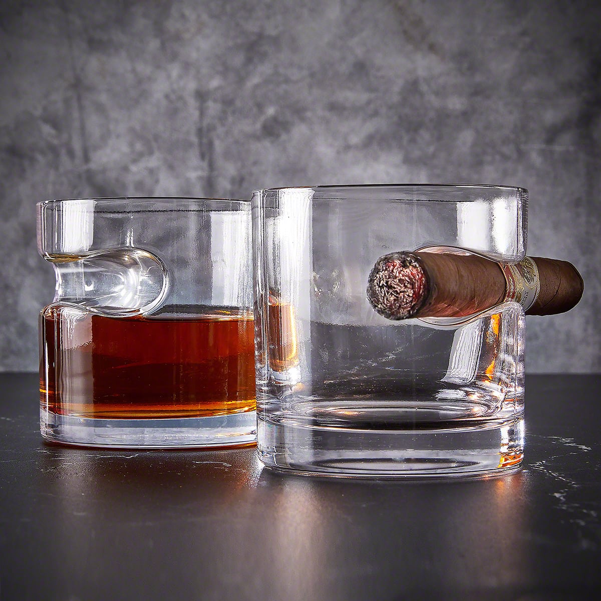 Oxley Custom Cigar Glasses for Whiskey - Set of 2