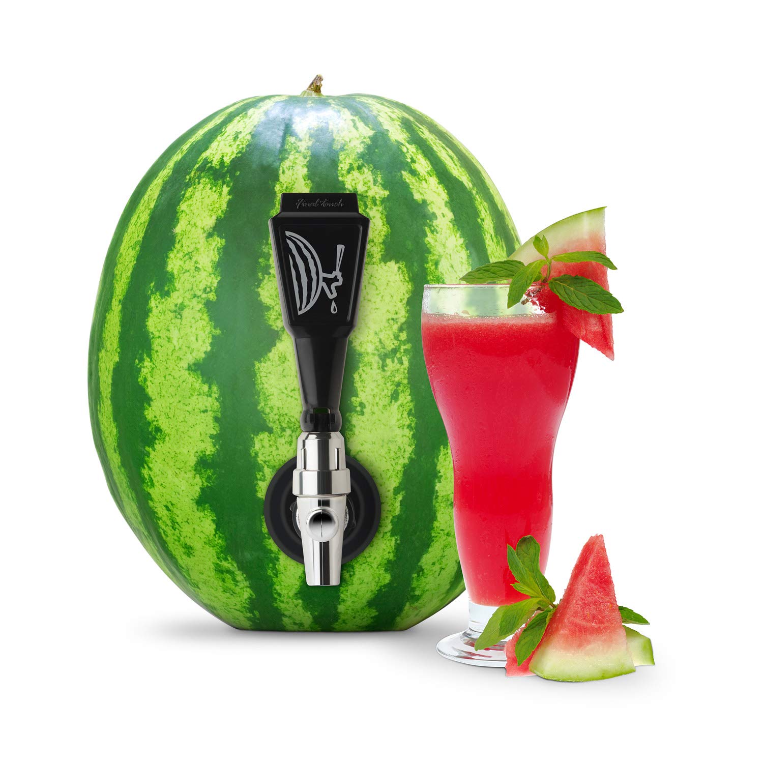 Watermelon To Glass Keg Tap