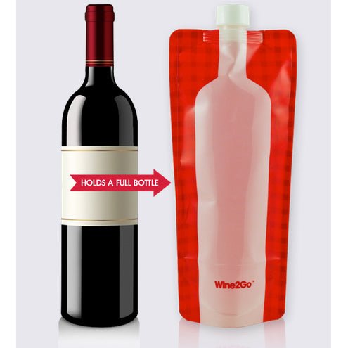 Wine2Go Foldable Wine Bag