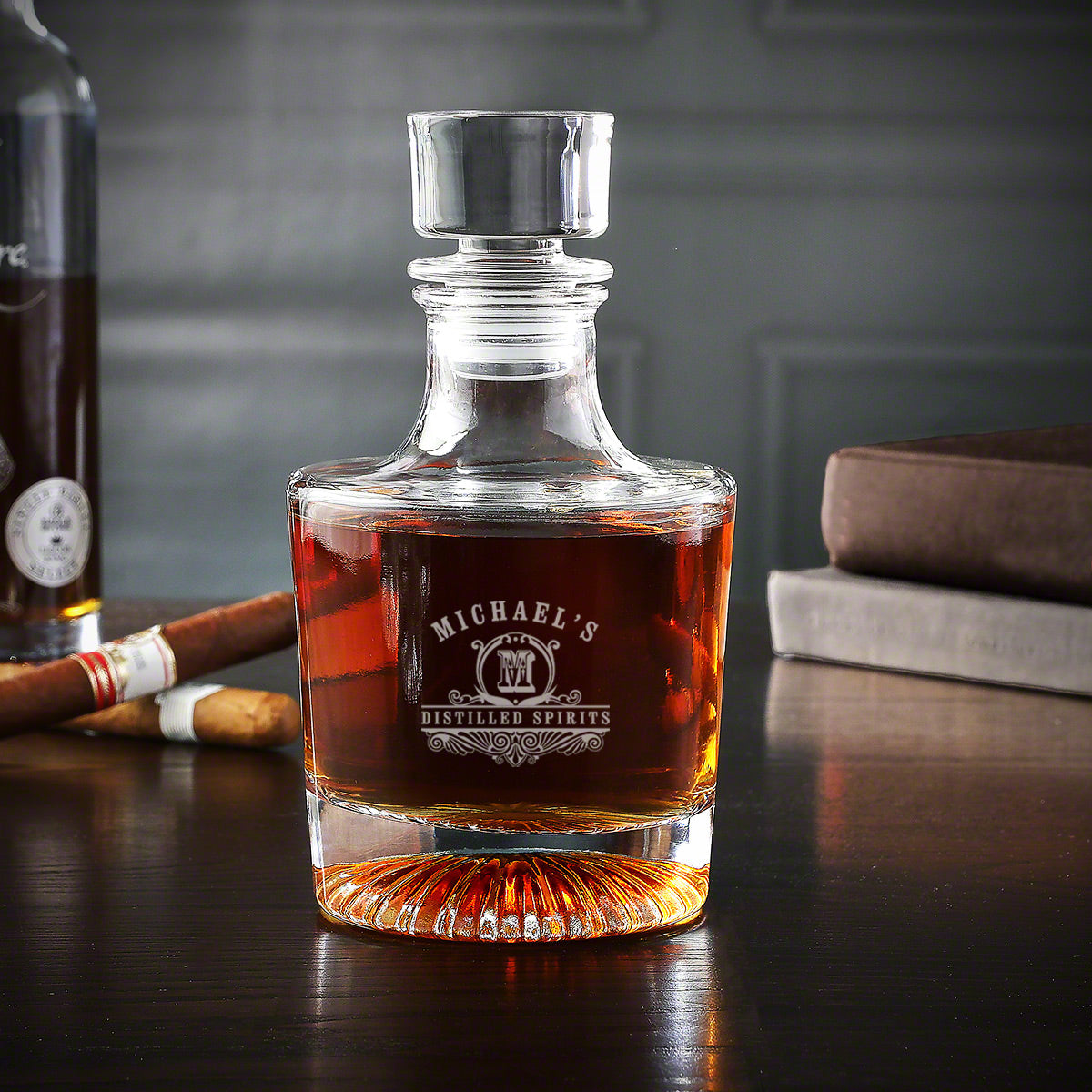 Winston Personalized Whiskey Decanter