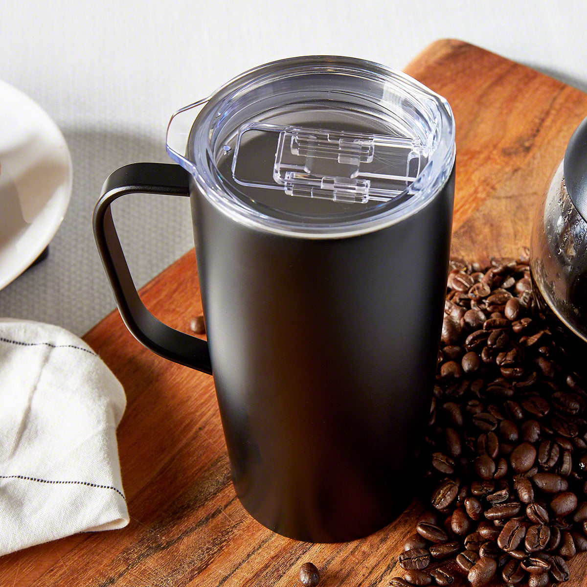 Custom Stainless Steel Coffee Tumbler - Calvin Design